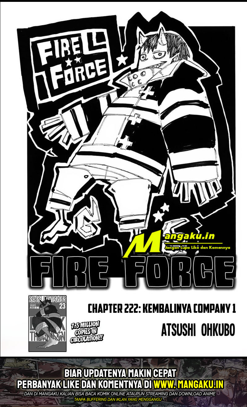 Fire Brigade of Flames Chapter 222 - halaman 2