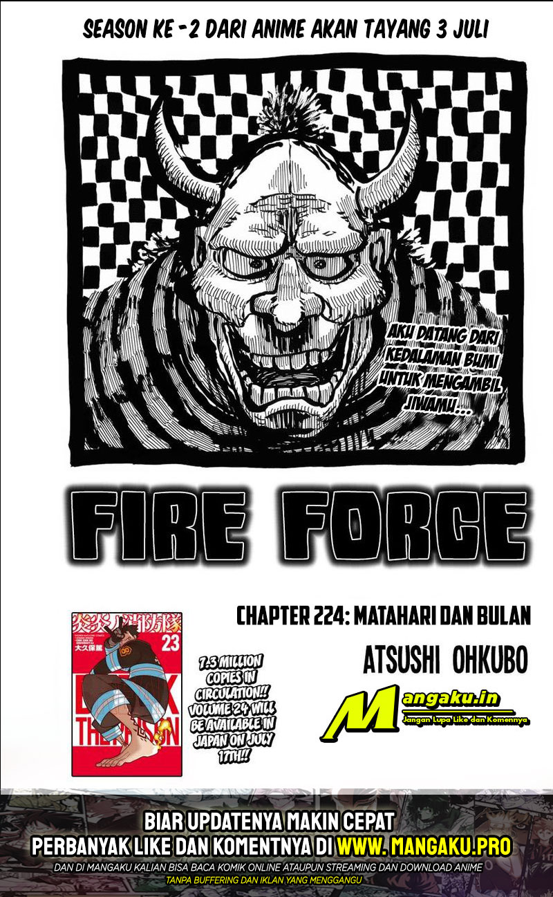 Fire Brigade of Flames Chapter 224 - halaman 2