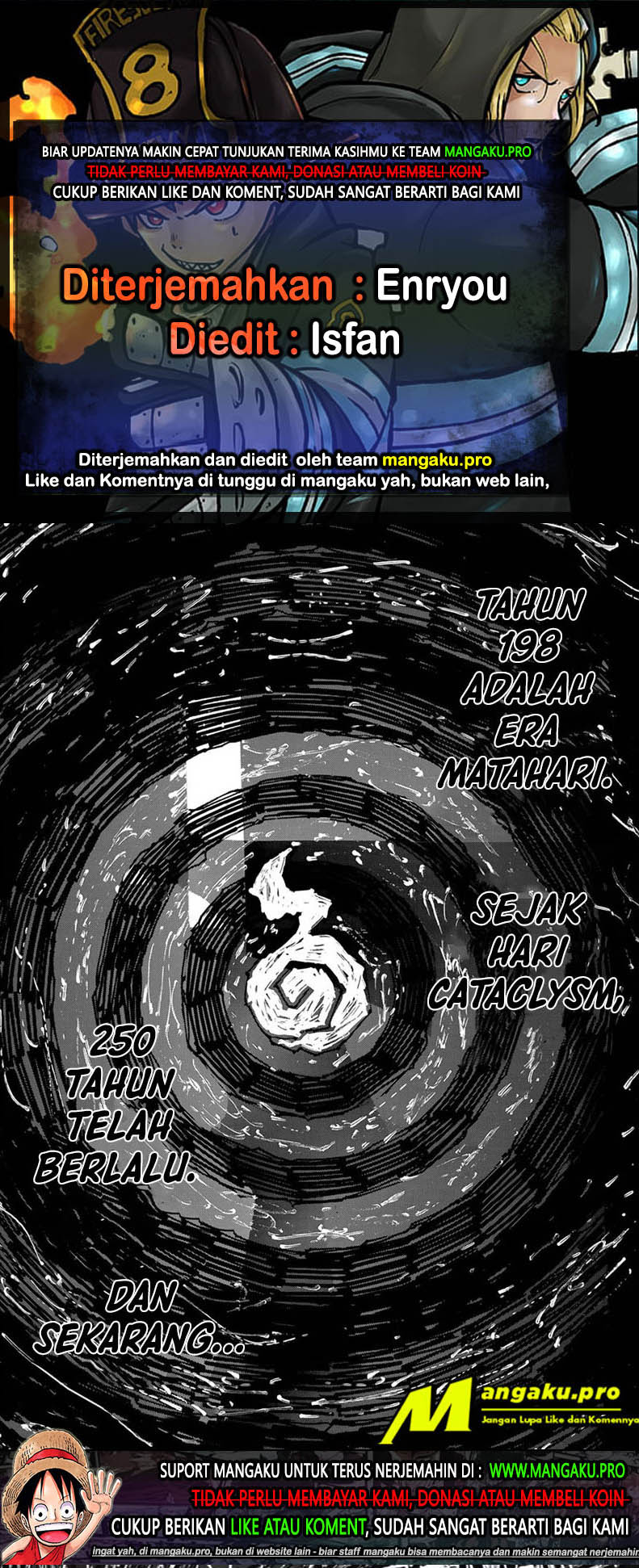 Fire Brigade of Flames Chapter 250 - halaman 1