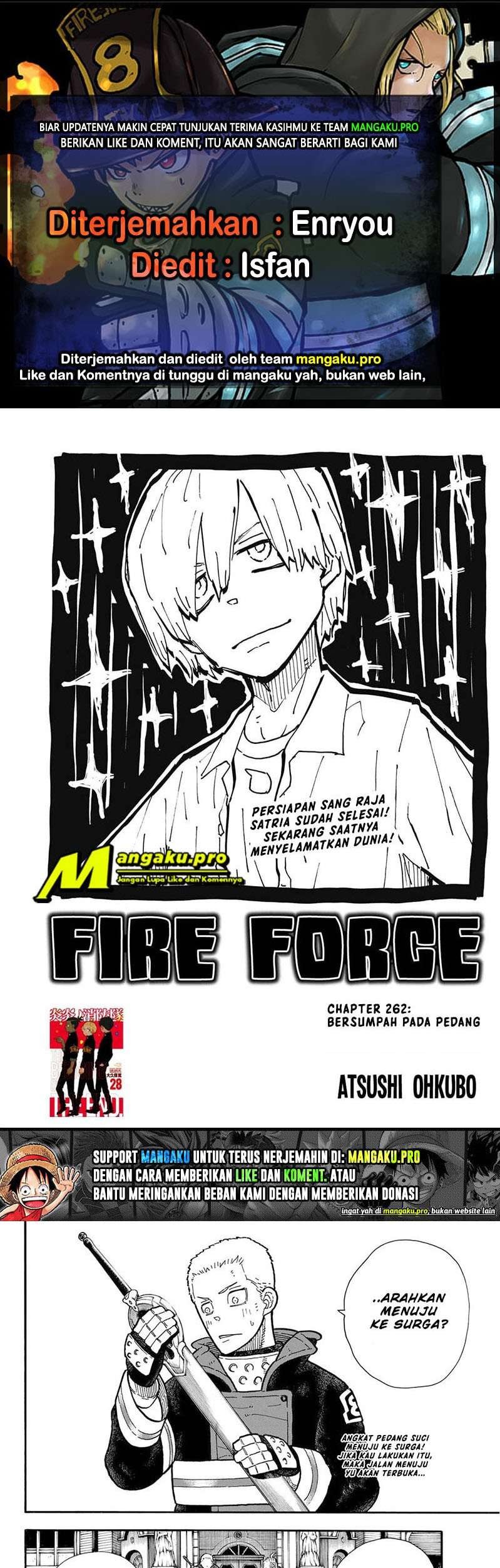 Fire Brigade of Flames Chapter 262 - halaman 1