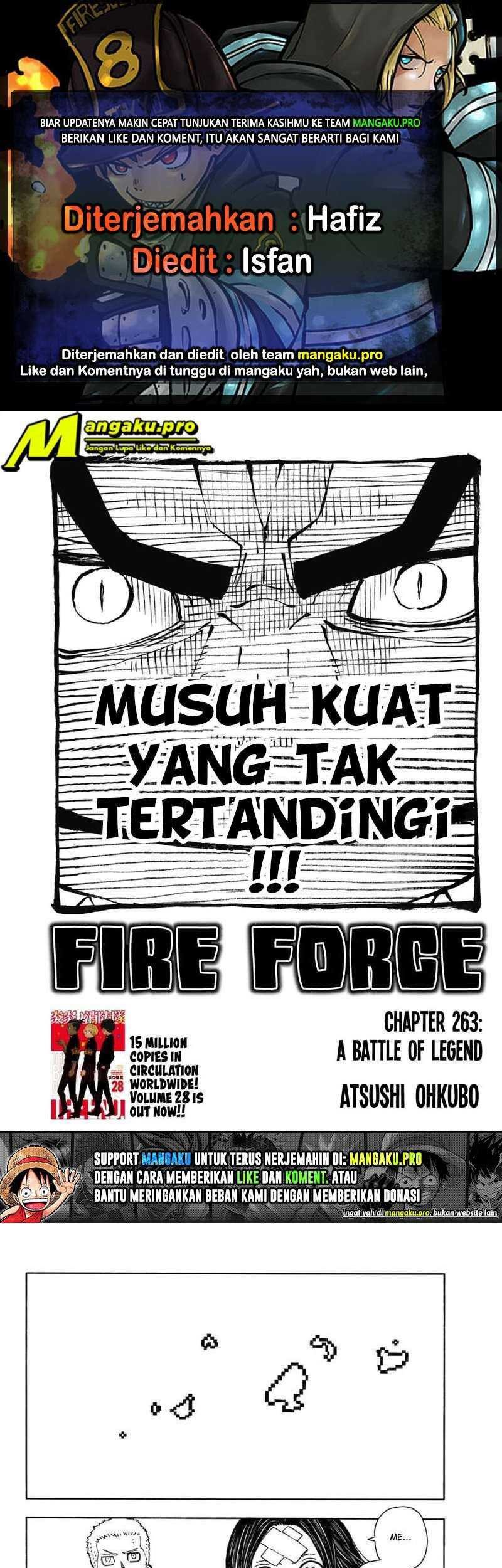 Fire Brigade of Flames Chapter 263 - halaman 1