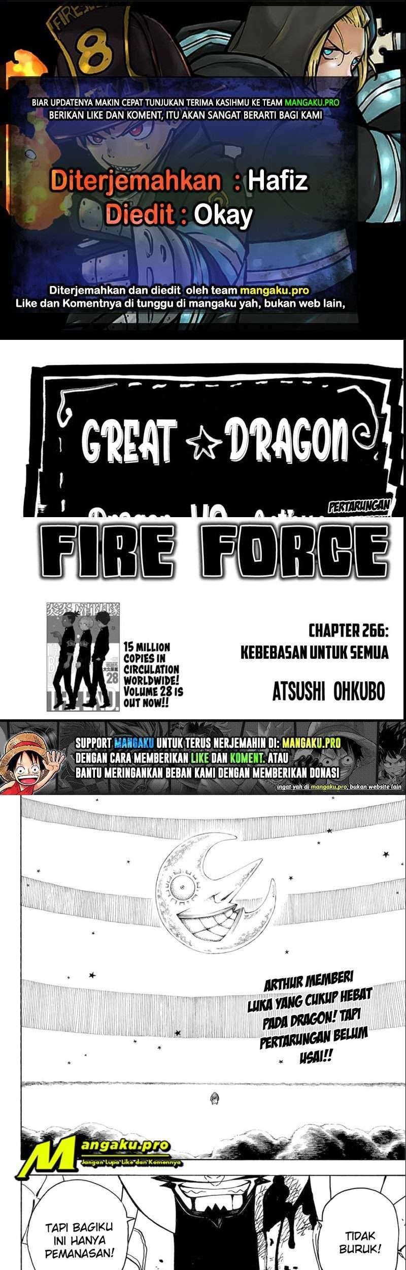 Fire Brigade of Flames Chapter 266 - halaman 1
