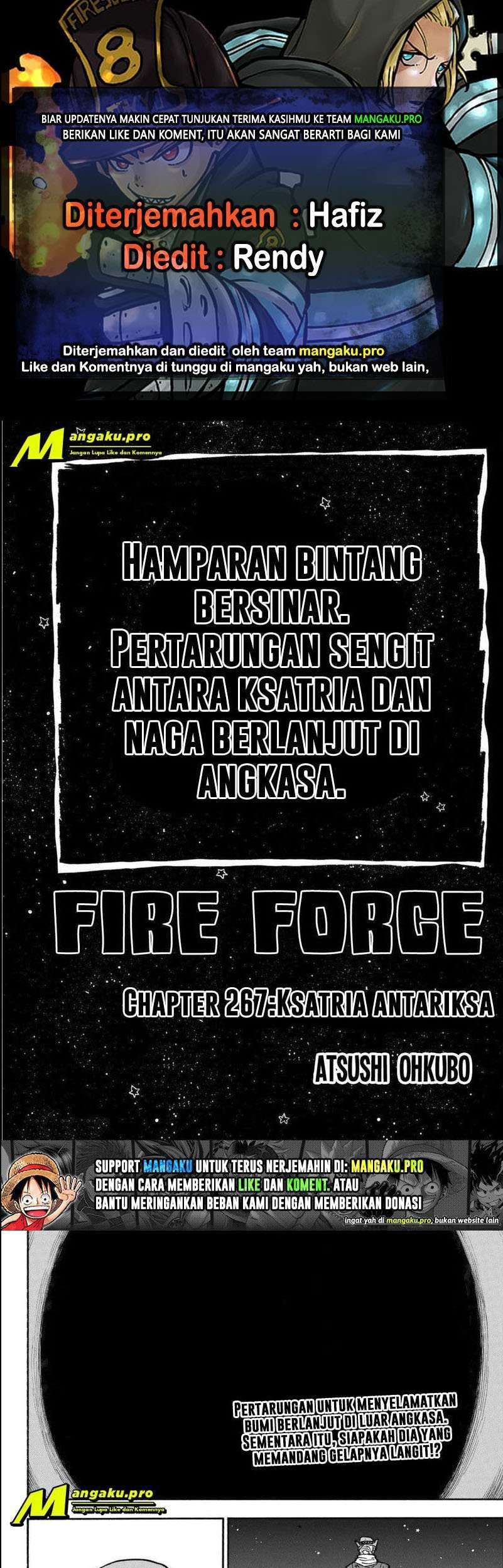 Fire Brigade of Flames Chapter 267 - halaman 1