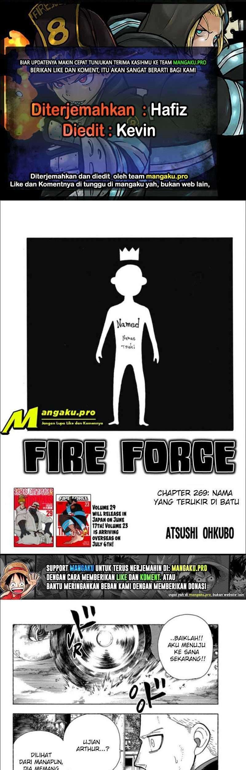 Fire Brigade of Flames Chapter 269 - halaman 1
