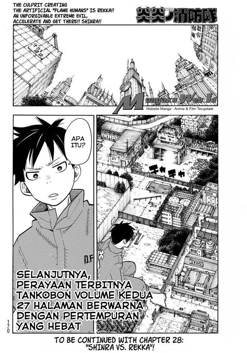 Fire Brigade of Flames Chapter 27 - halaman 18