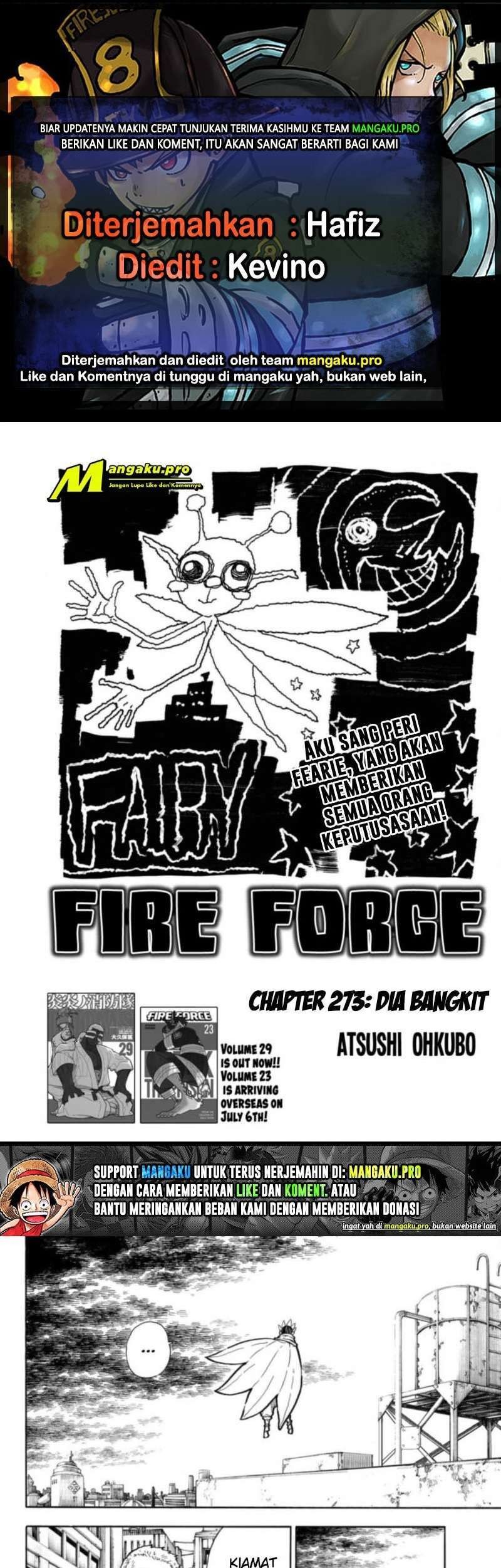 Fire Brigade of Flames Chapter 273 - halaman 1