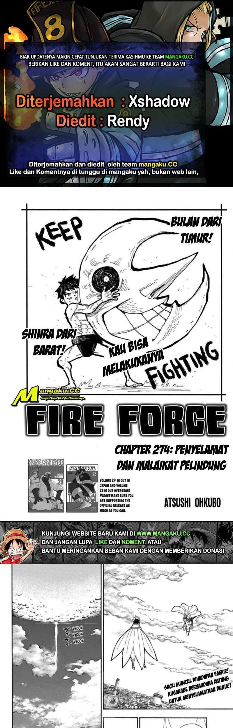 Fire Brigade of Flames Chapter 274 - halaman 1