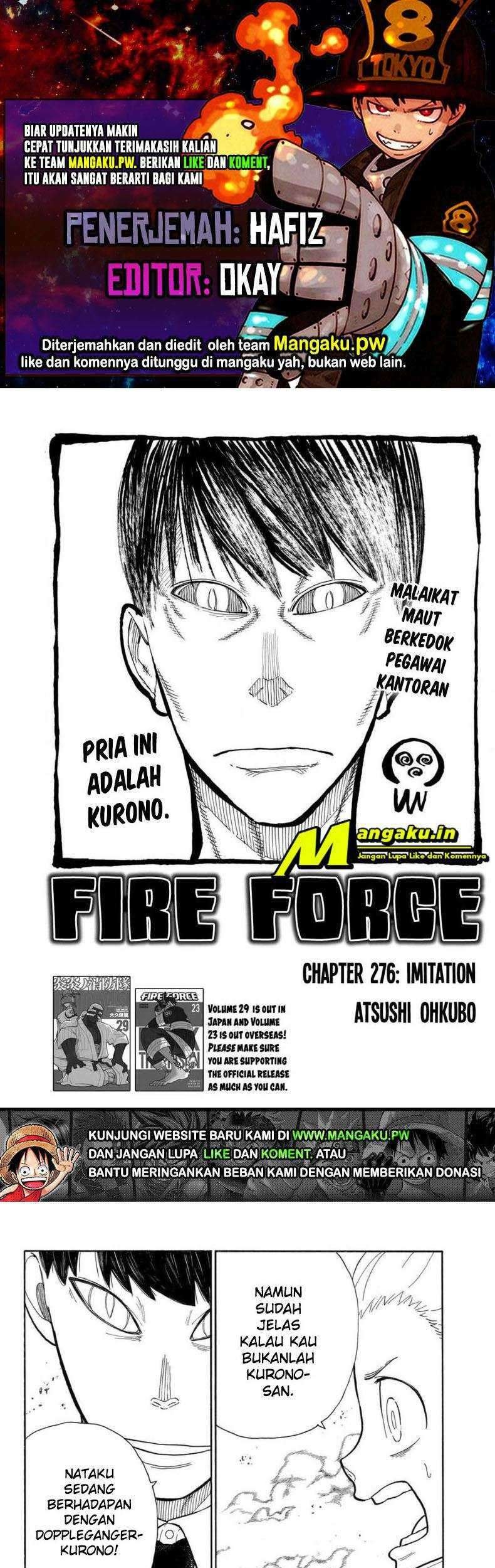 Fire Brigade of Flames Chapter 276 - halaman 1