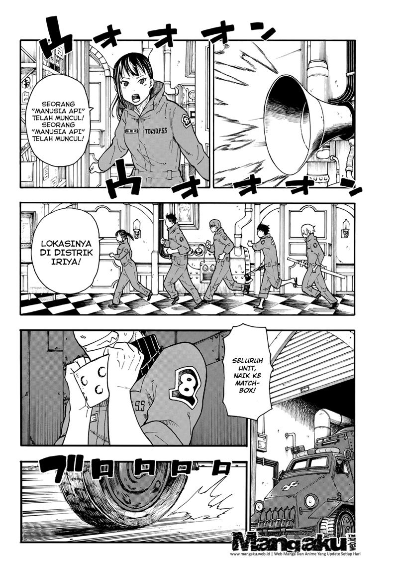 Fire Brigade of Flames Chapter 3 - halaman 8