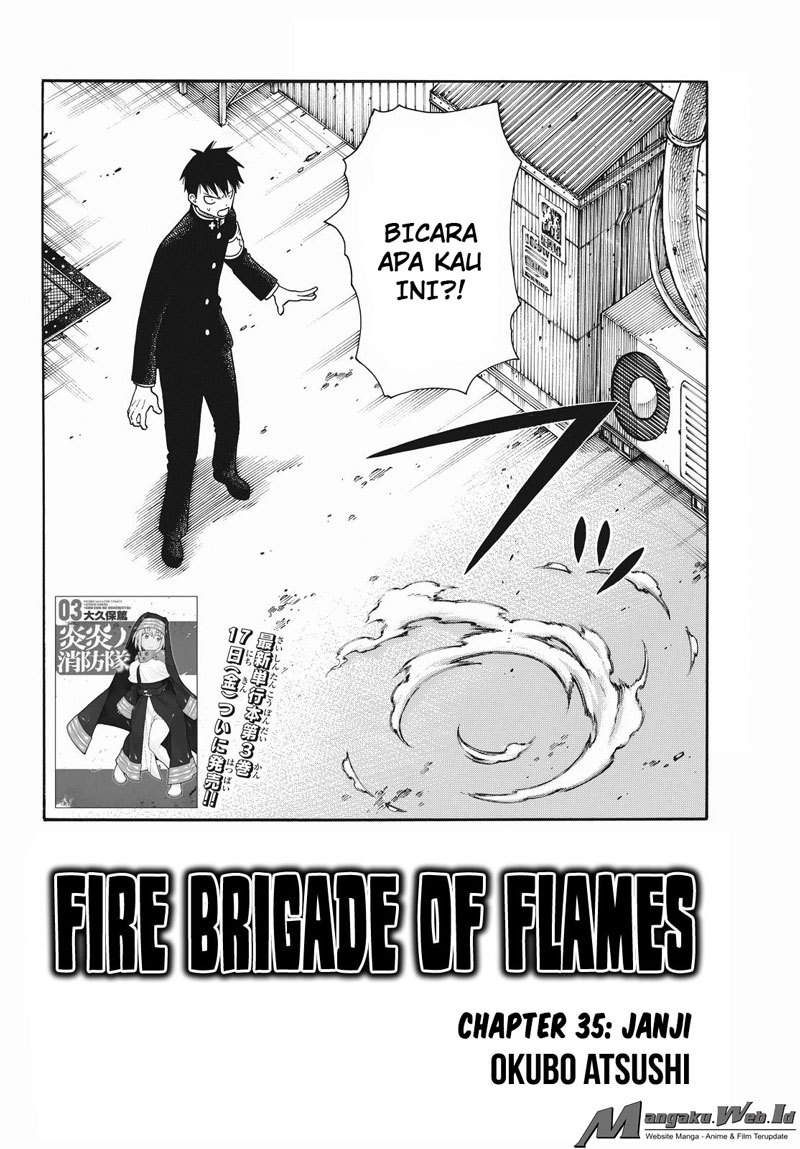 Fire Brigade of Flames Chapter 35 - halaman 3