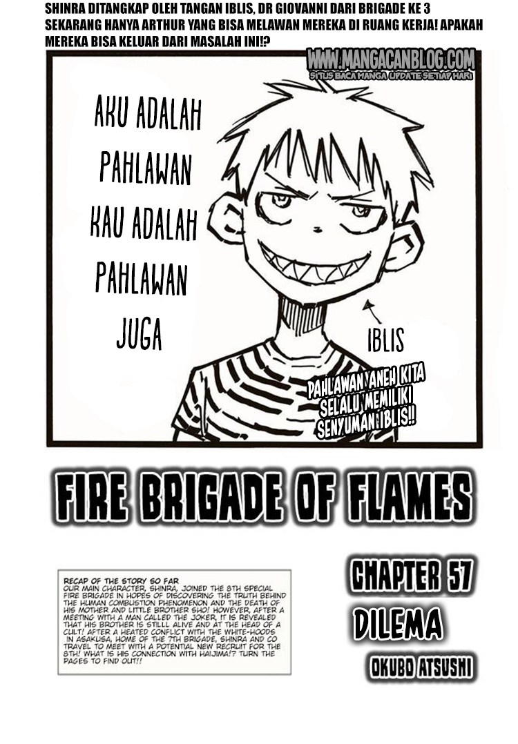 Fire Brigade of Flames Chapter 57 - halaman 1