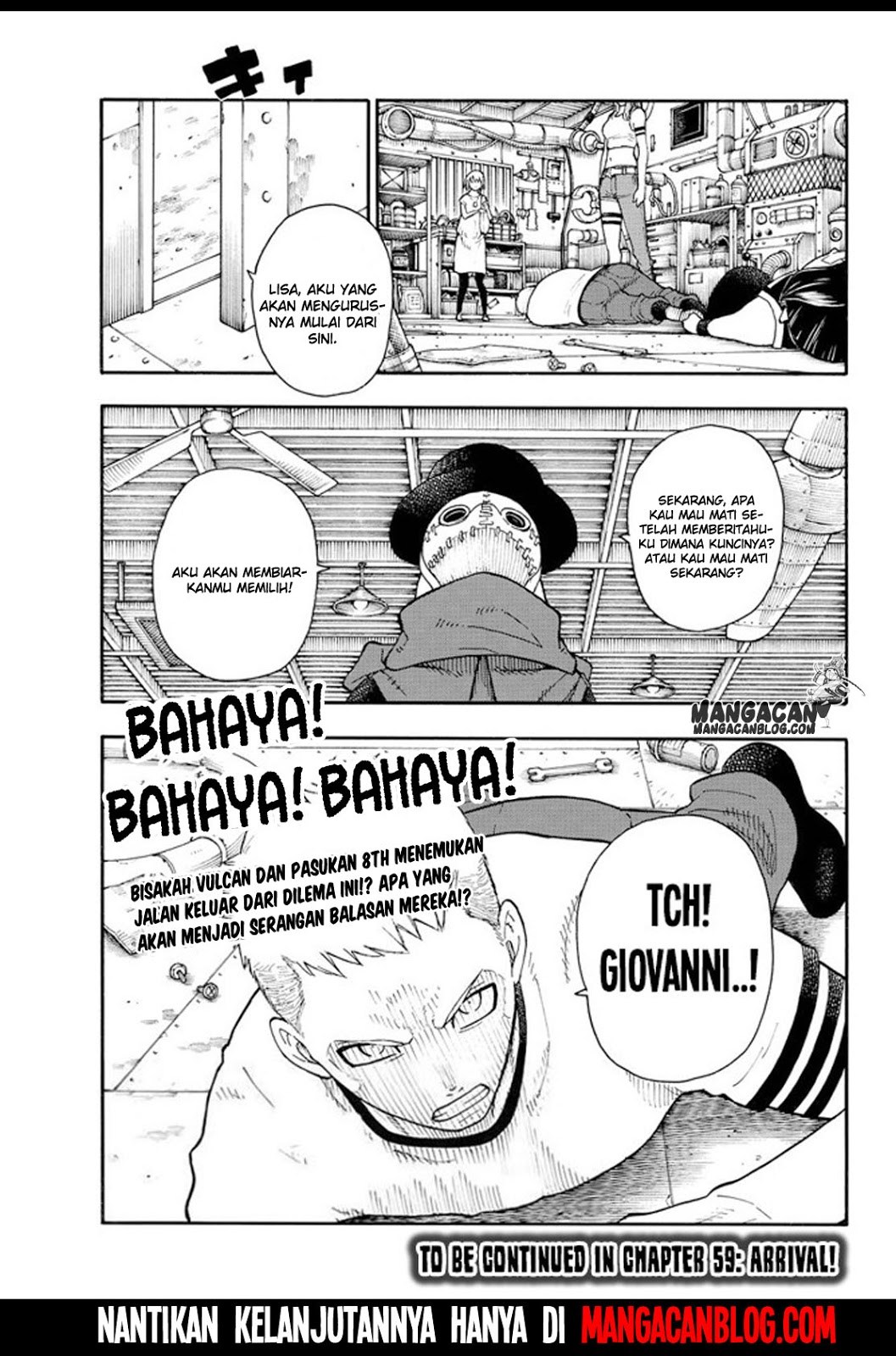 Fire Brigade of Flames Chapter 58 - halaman 20