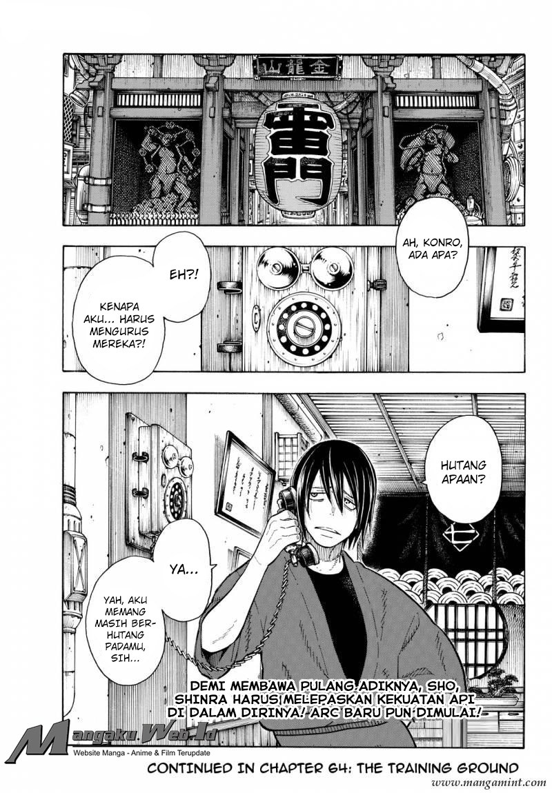 Fire Brigade of Flames Chapter 63 - halaman 20