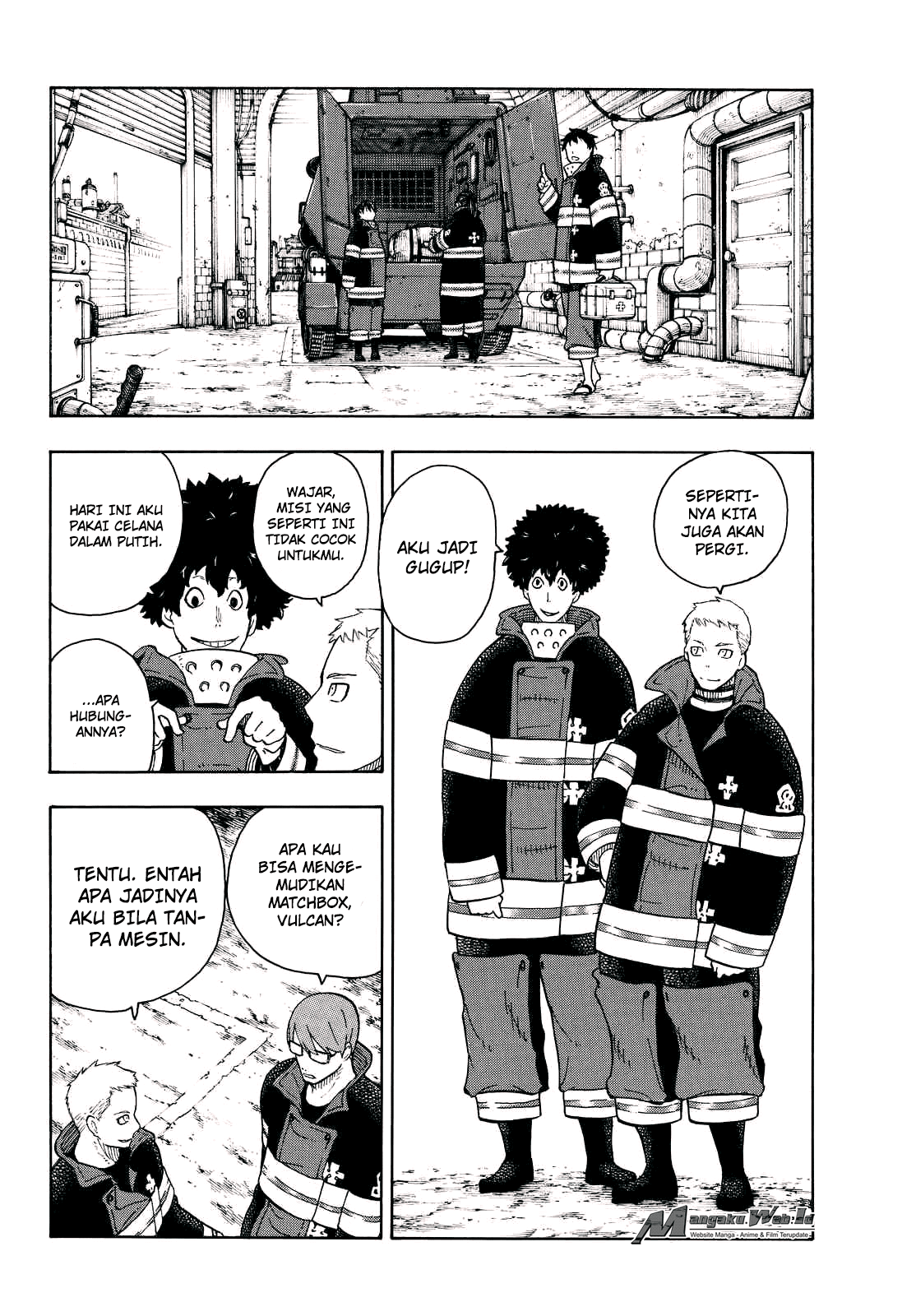 Fire Brigade of Flames Chapter 67 - halaman 11