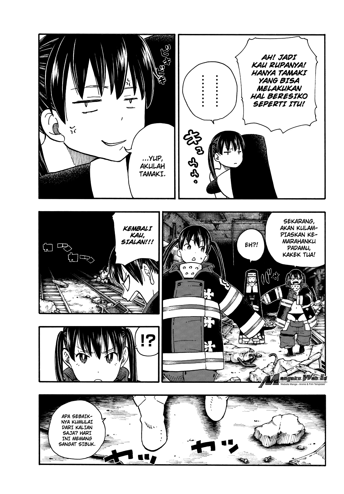 Fire Brigade of Flames Chapter 68 - halaman 14
