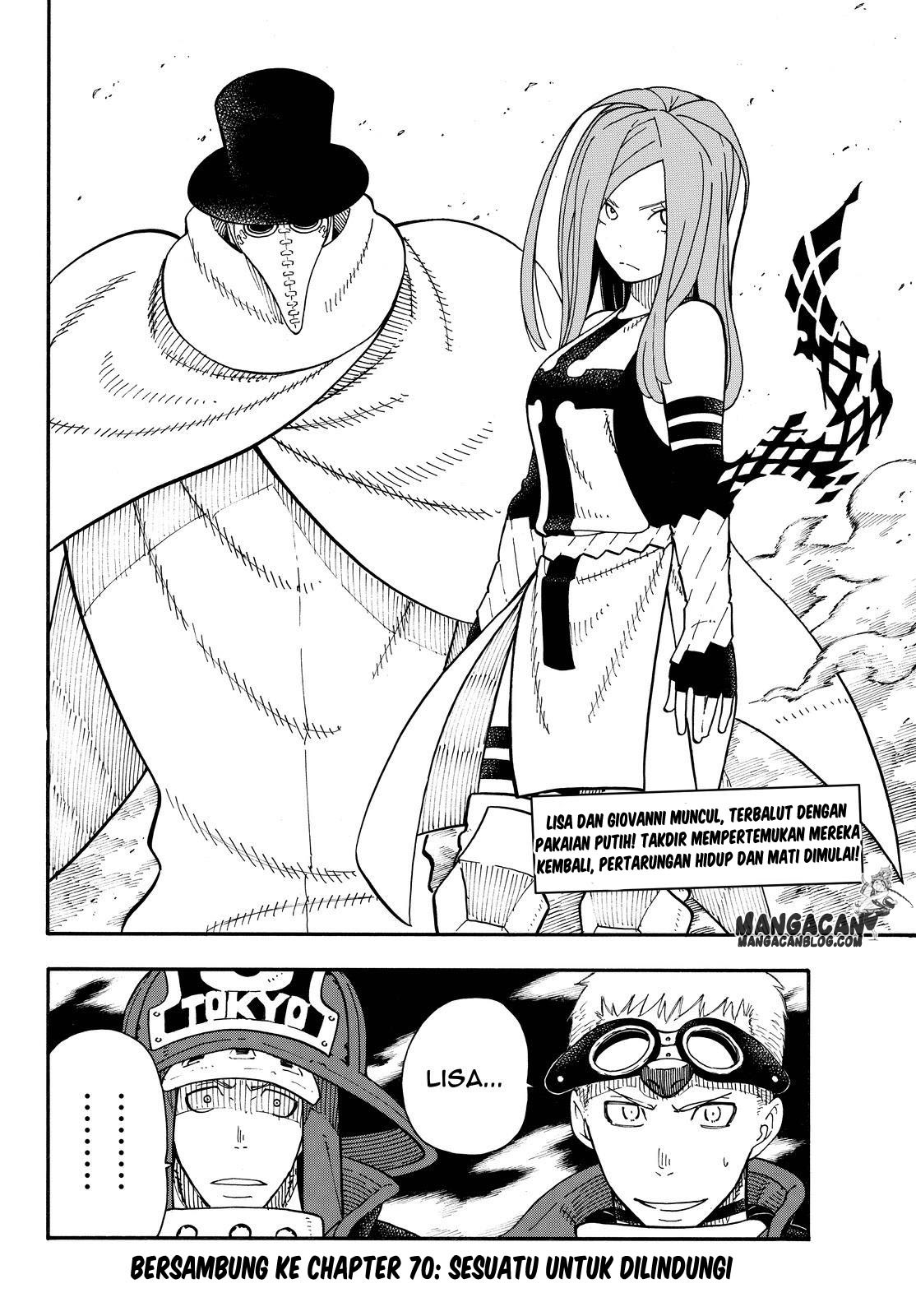 Fire Brigade of Flames Chapter 69 - halaman 20