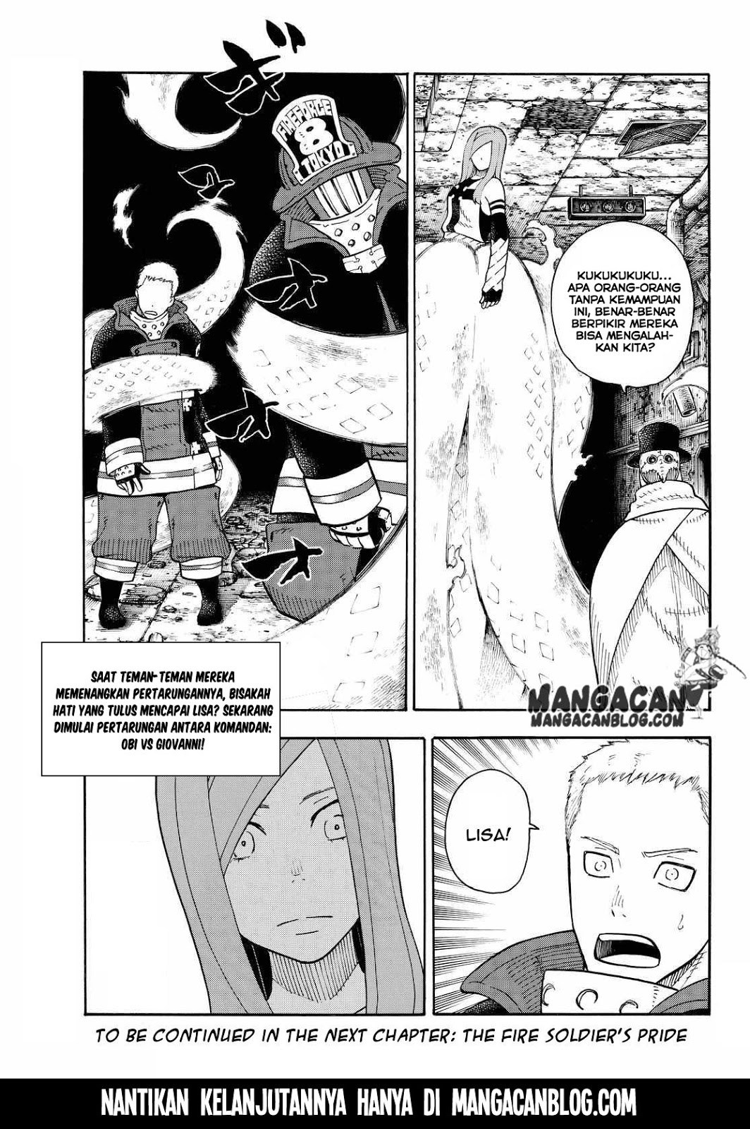 Fire Brigade of Flames Chapter 74 - halaman 19