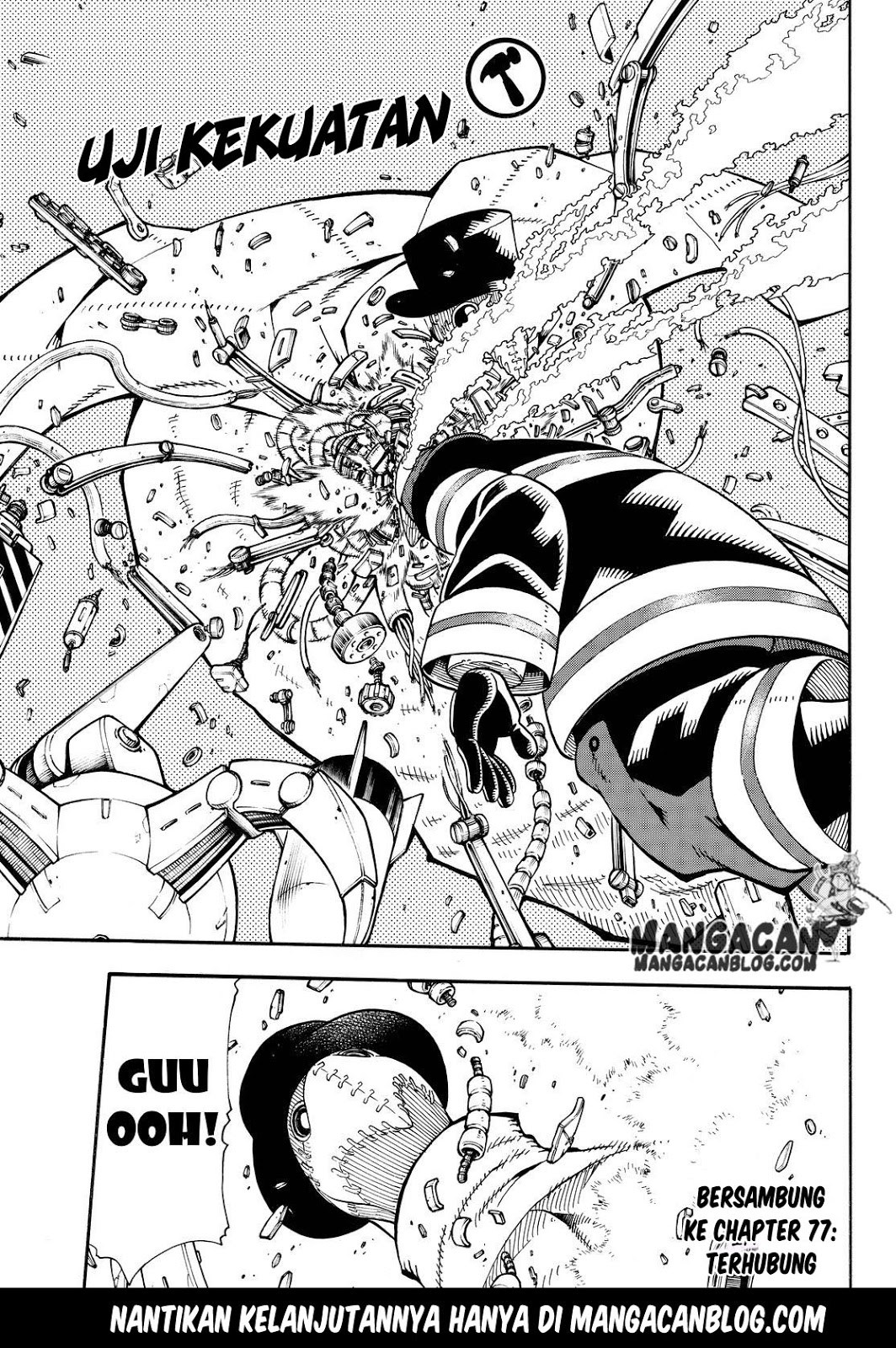 Fire Brigade of Flames Chapter 76 - halaman 19