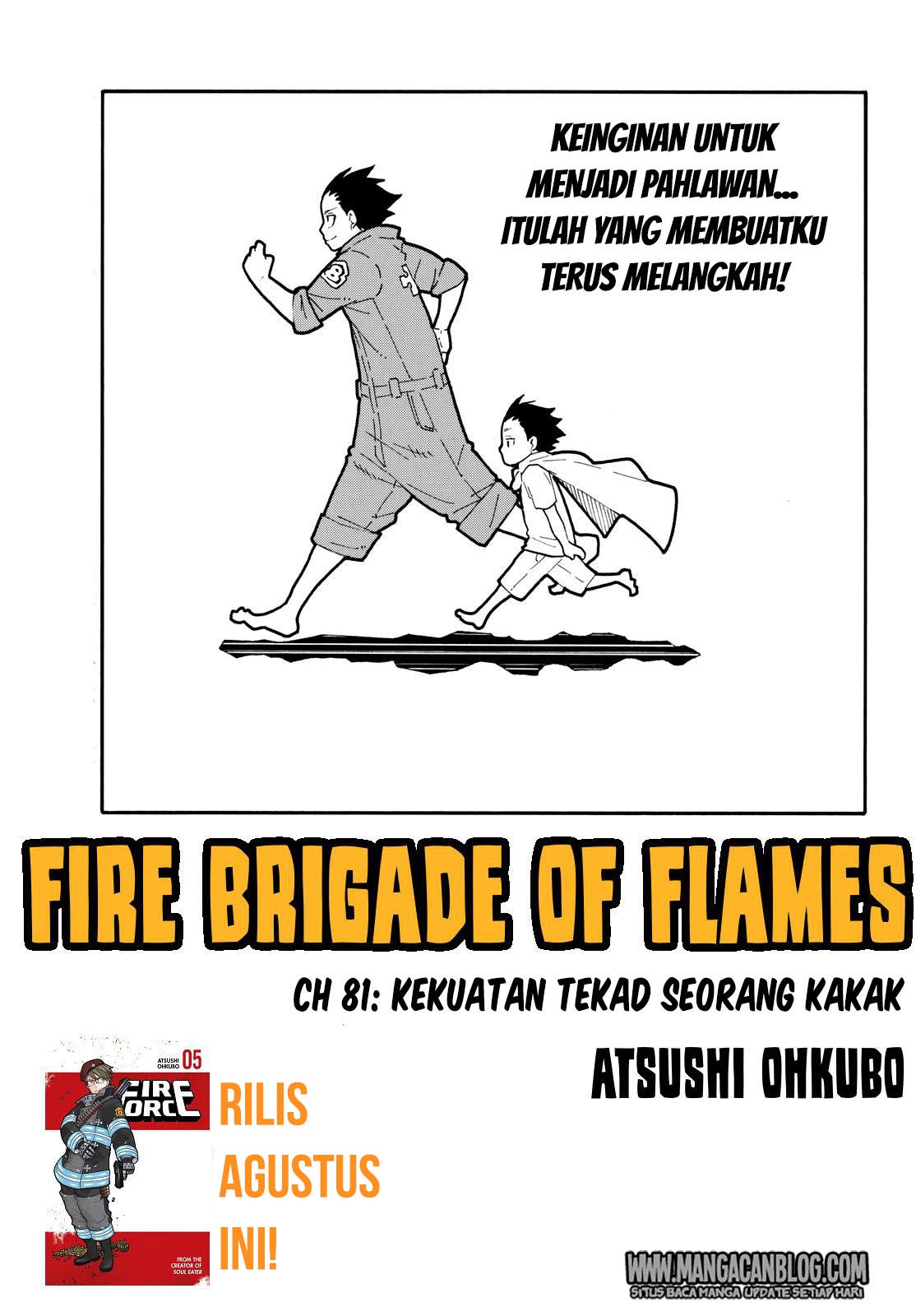 Fire Brigade of Flames Chapter 81 - halaman 1