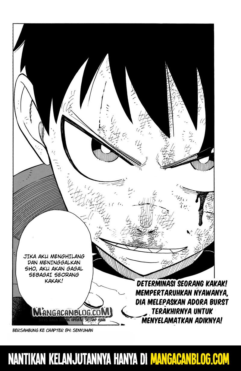 Fire Brigade of Flames Chapter 83 - halaman 19