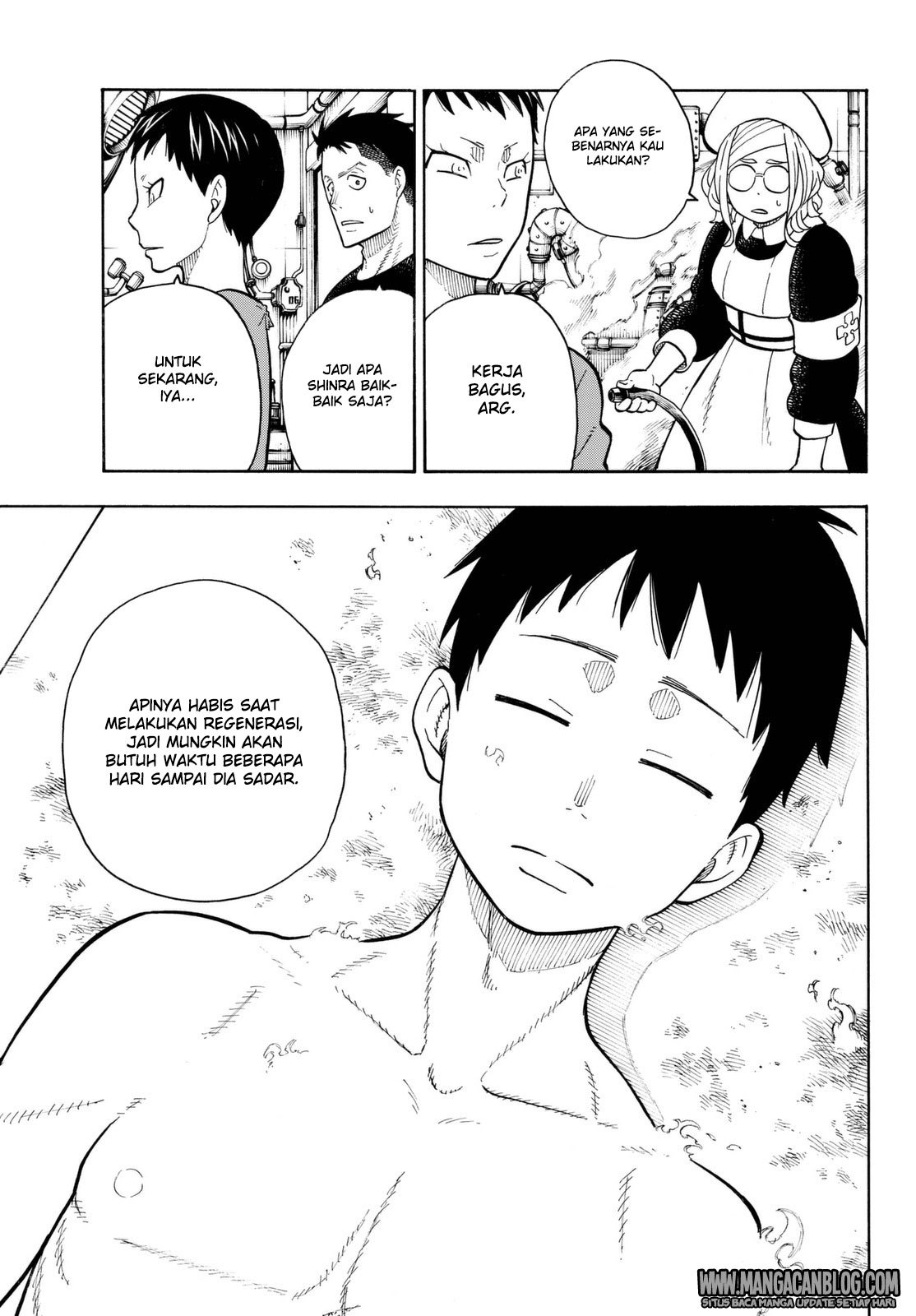 Fire Brigade of Flames Chapter 87 - halaman 13