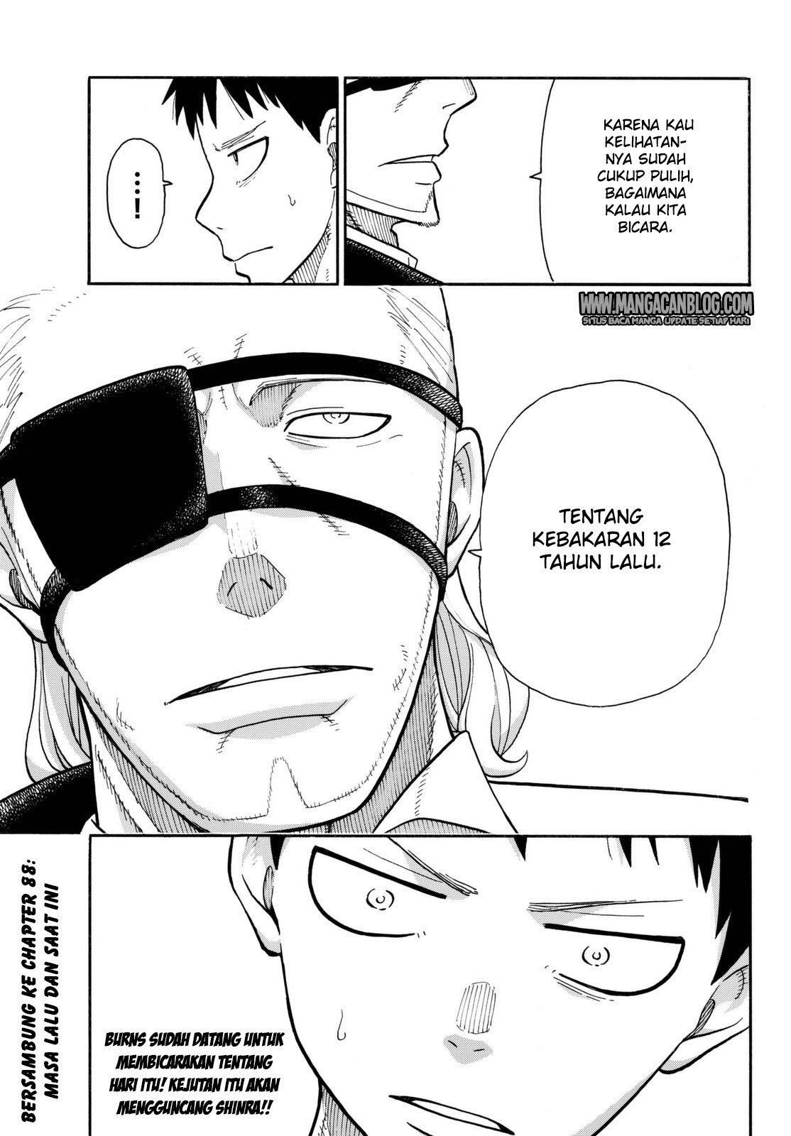 Fire Brigade of Flames Chapter 87 - halaman 19