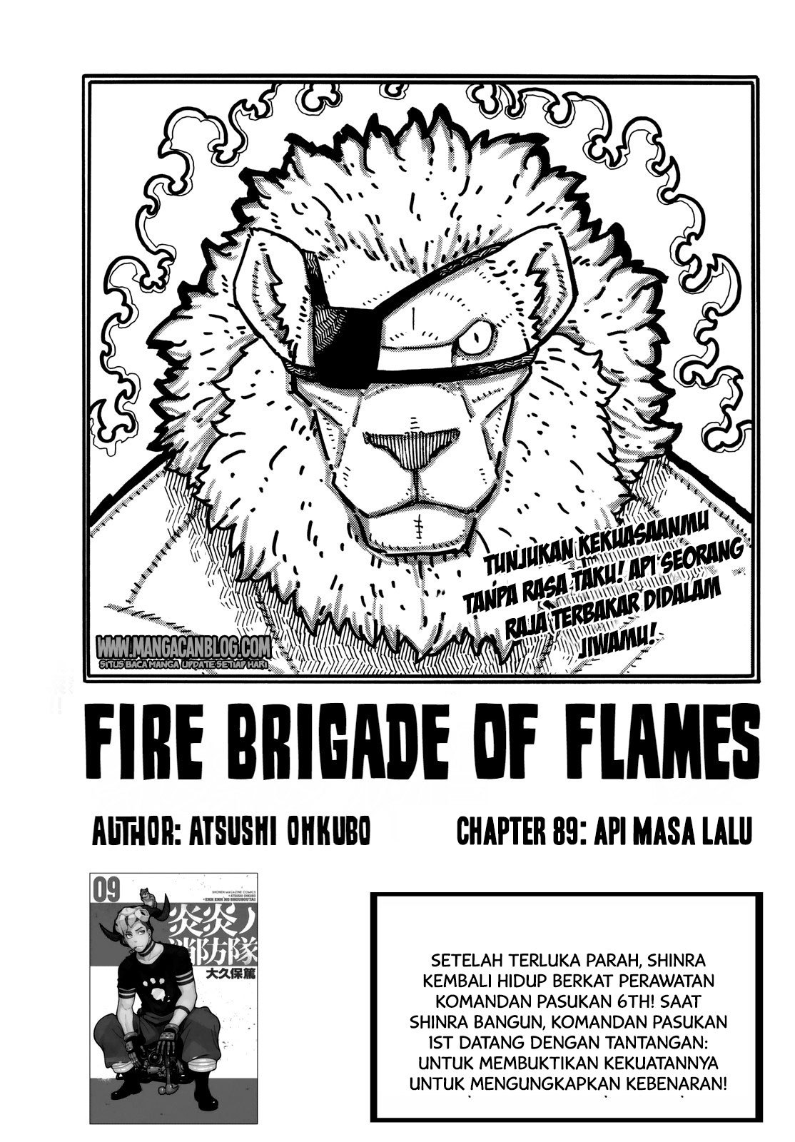 Fire Brigade of Flames Chapter 89 - halaman 1