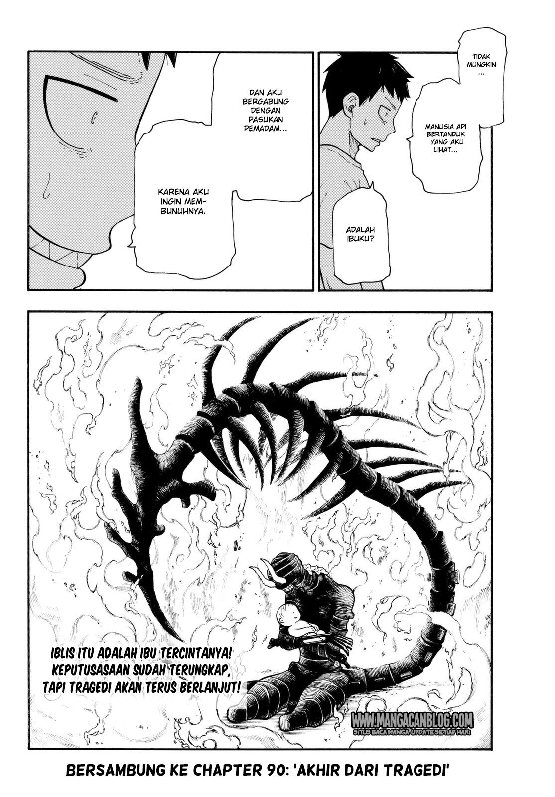 Fire Brigade of Flames Chapter 89 - halaman 20
