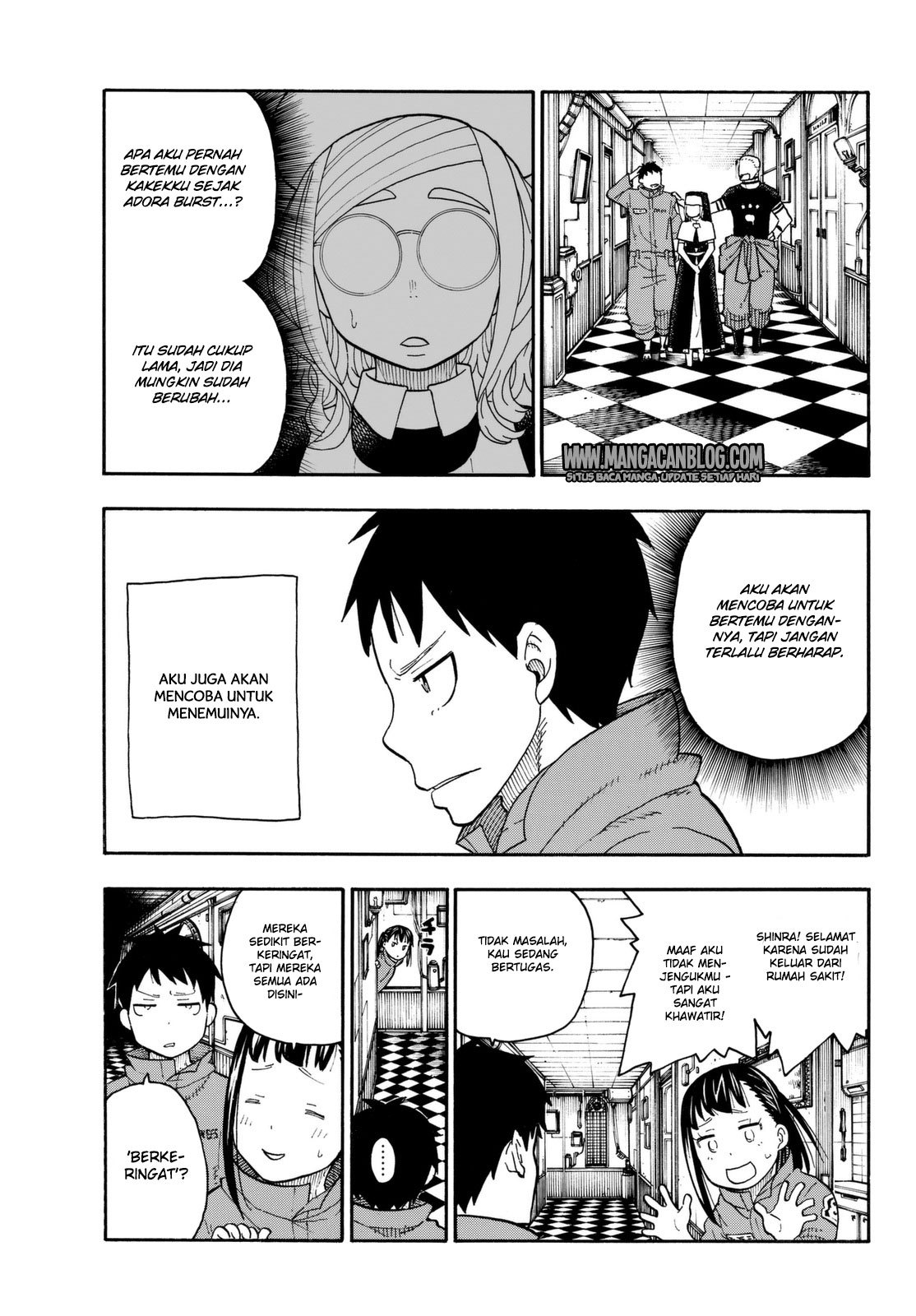 Fire Brigade of Flames Chapter 90 - halaman 17