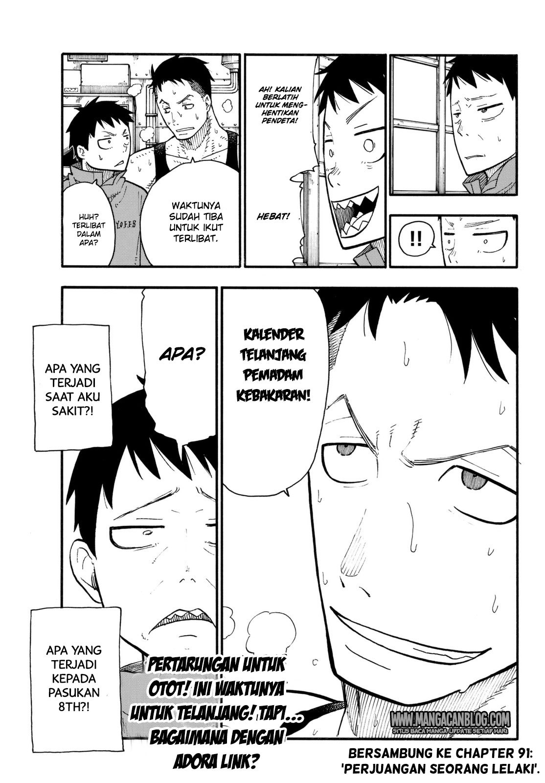 Fire Brigade of Flames Chapter 90 - halaman 19