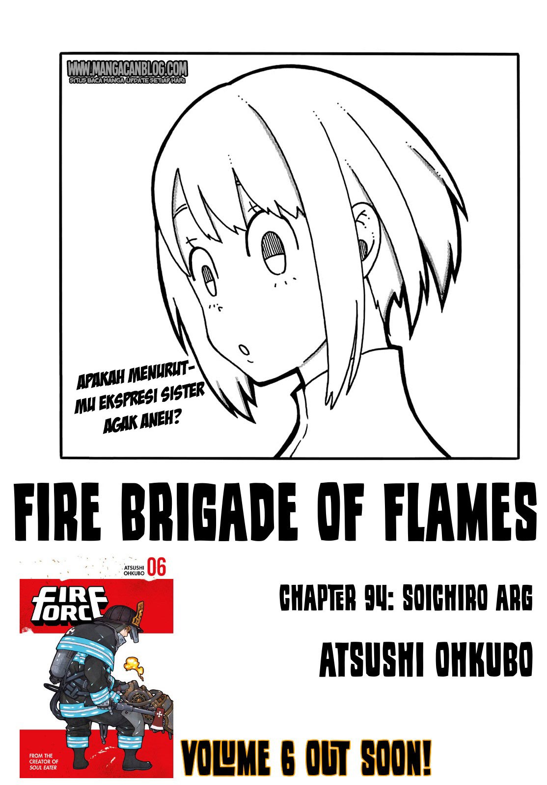 Fire Brigade of Flames Chapter 94 - halaman 1