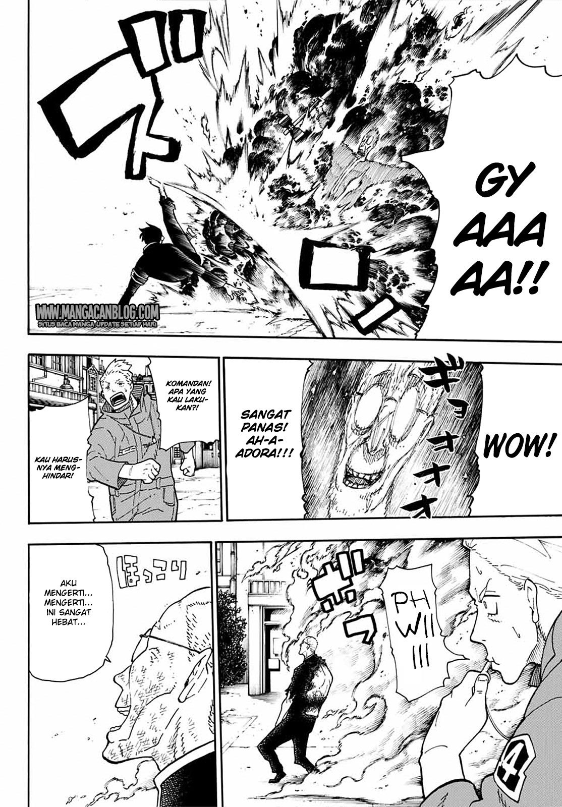 Fire Brigade of Flames Chapter 95 - halaman 16