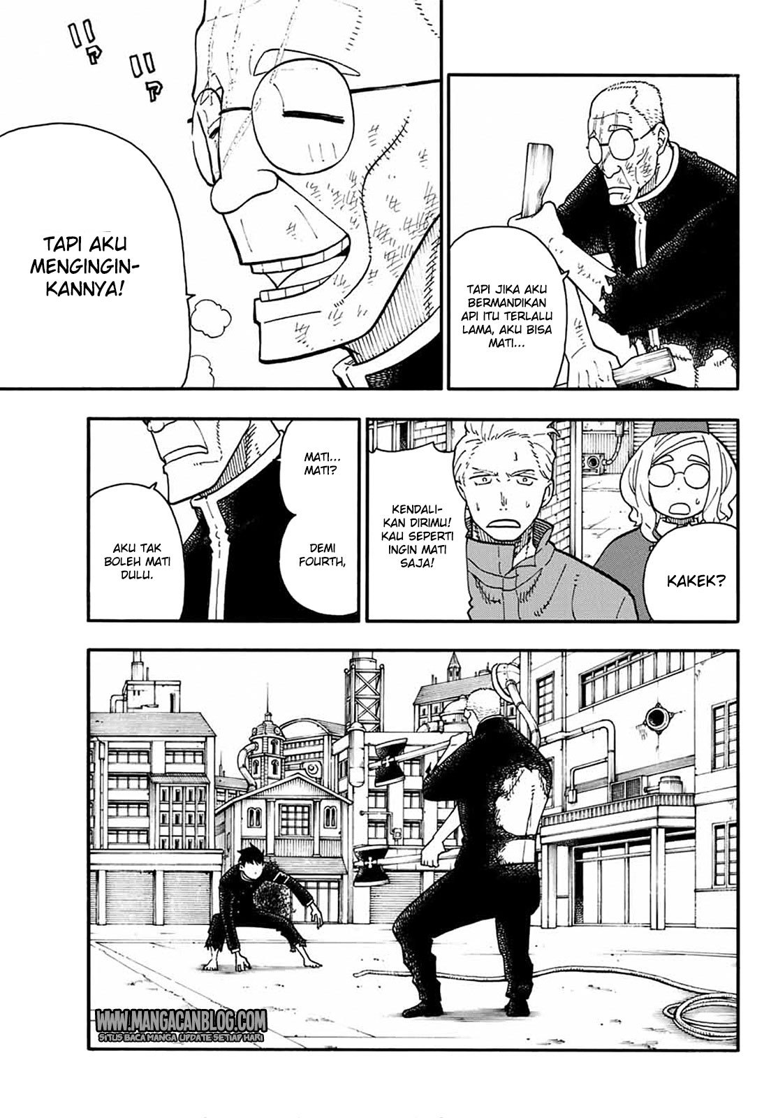 Fire Brigade of Flames Chapter 95 - halaman 17