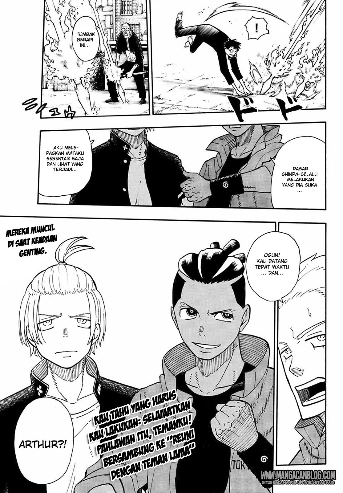Fire Brigade of Flames Chapter 95 - halaman 19