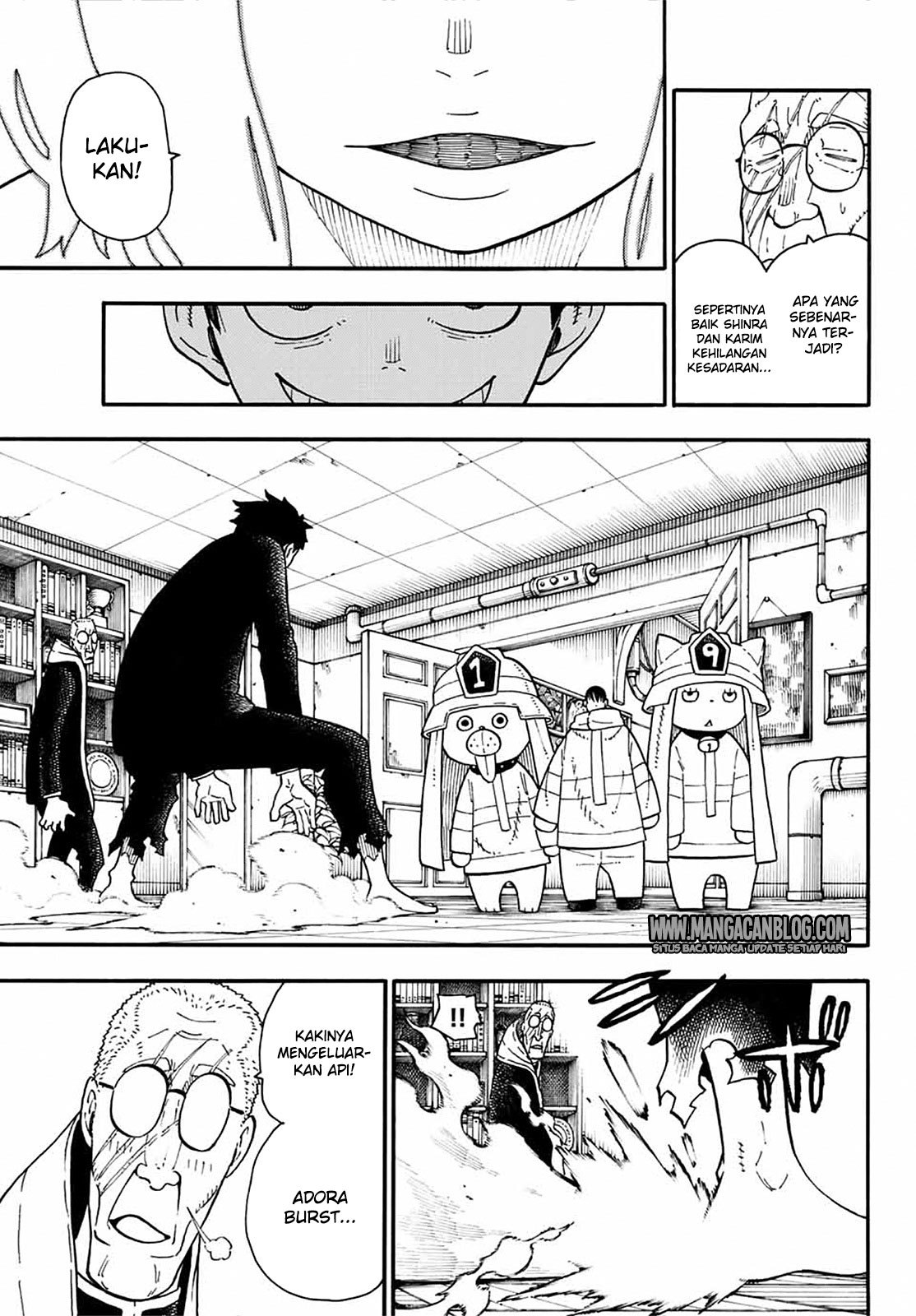 Fire Brigade of Flames Chapter 95 - halaman 3