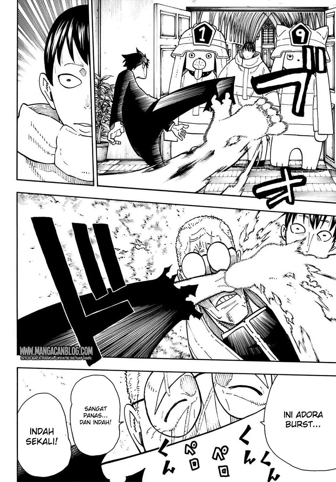 Fire Brigade of Flames Chapter 95 - halaman 4