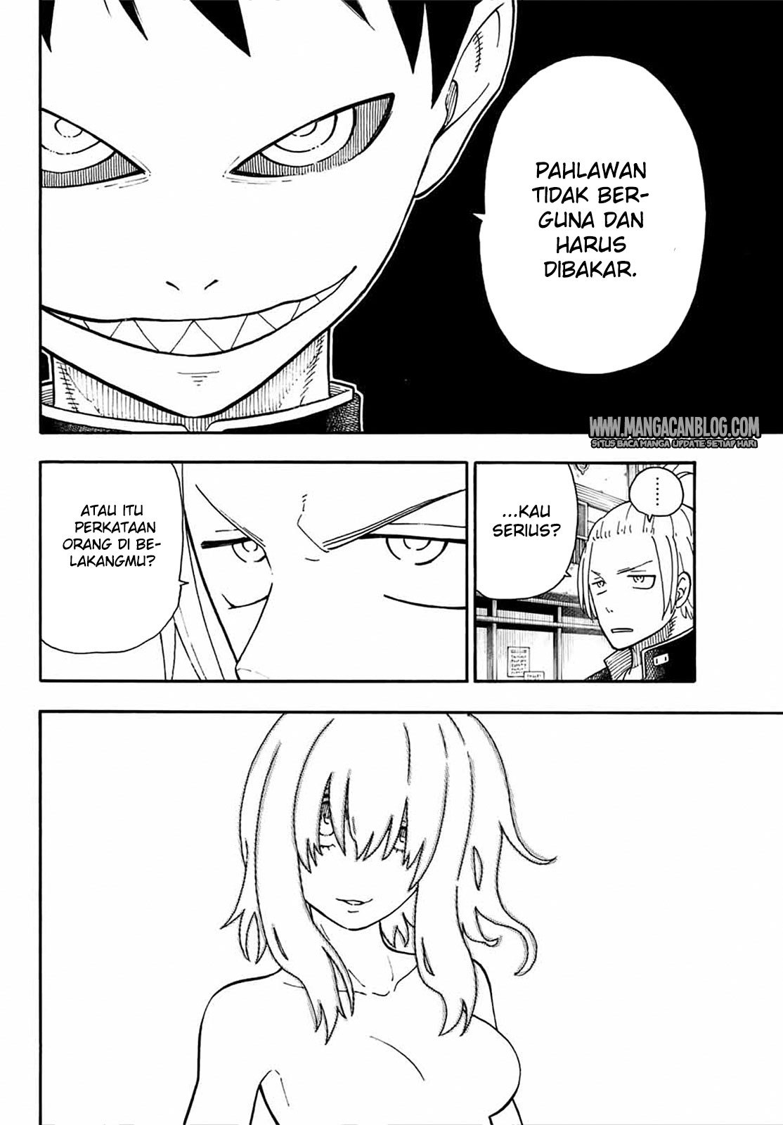 Fire Brigade of Flames Chapter 96 - halaman 16