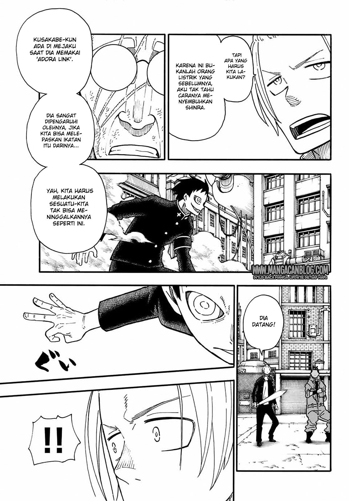 Fire Brigade of Flames Chapter 96 - halaman 5