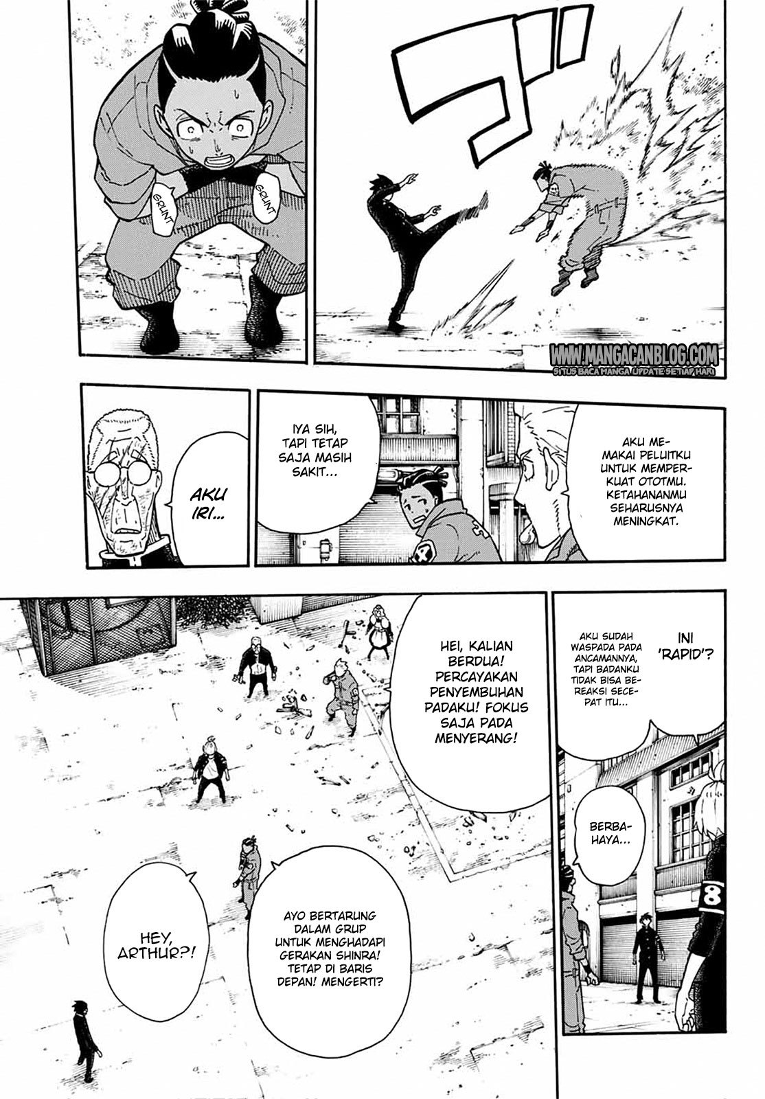 Fire Brigade of Flames Chapter 96 - halaman 7