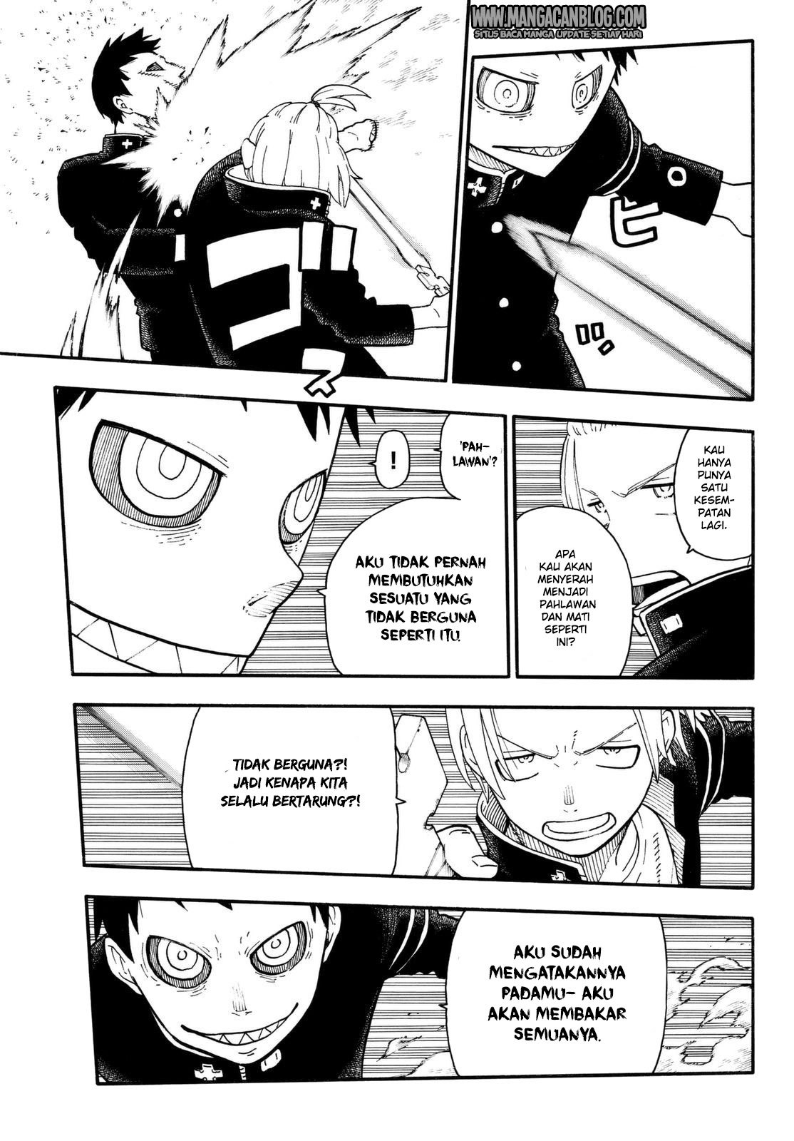 Fire Brigade of Flames Chapter 97 - halaman 15