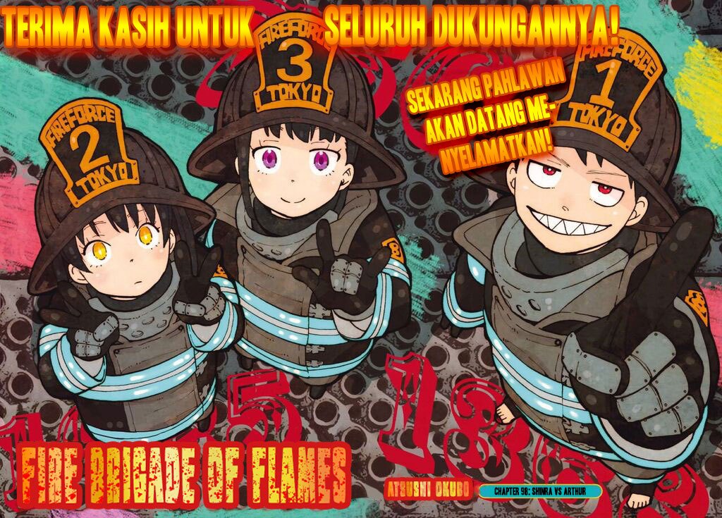 Fire Brigade of Flames Chapter 98 - halaman 1