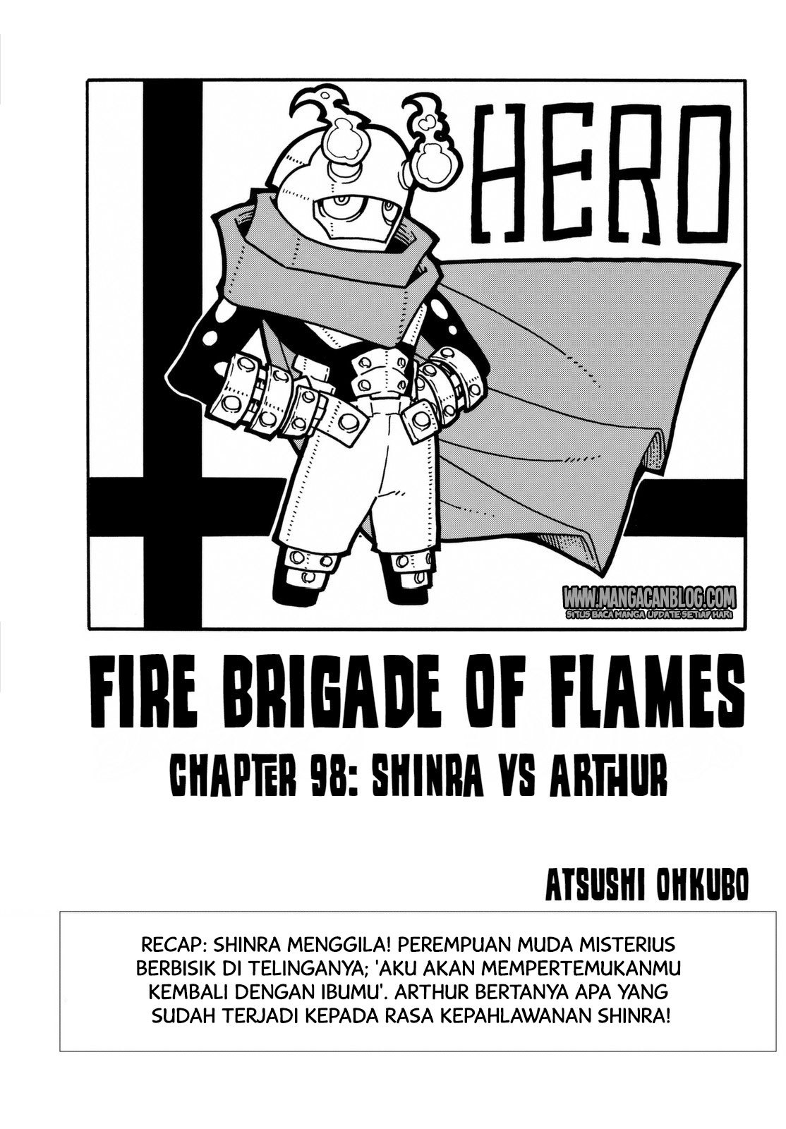 Fire Brigade of Flames Chapter 98 - halaman 2