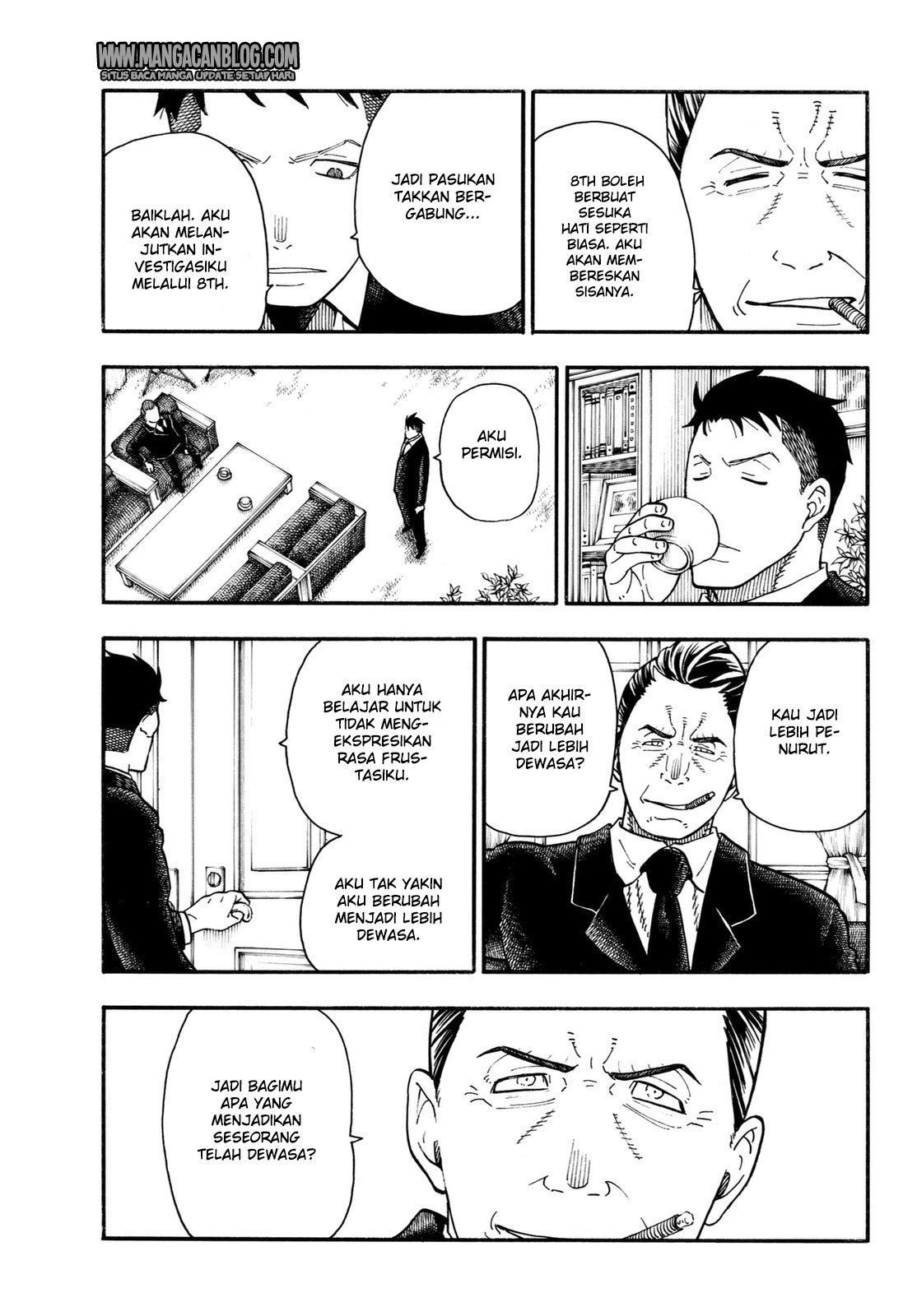 Fire Brigade of Flames Chapter 99 - halaman 13