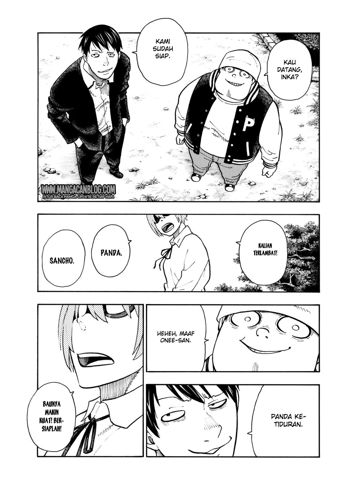 Fire Brigade of Flames Chapter 99 - halaman 17