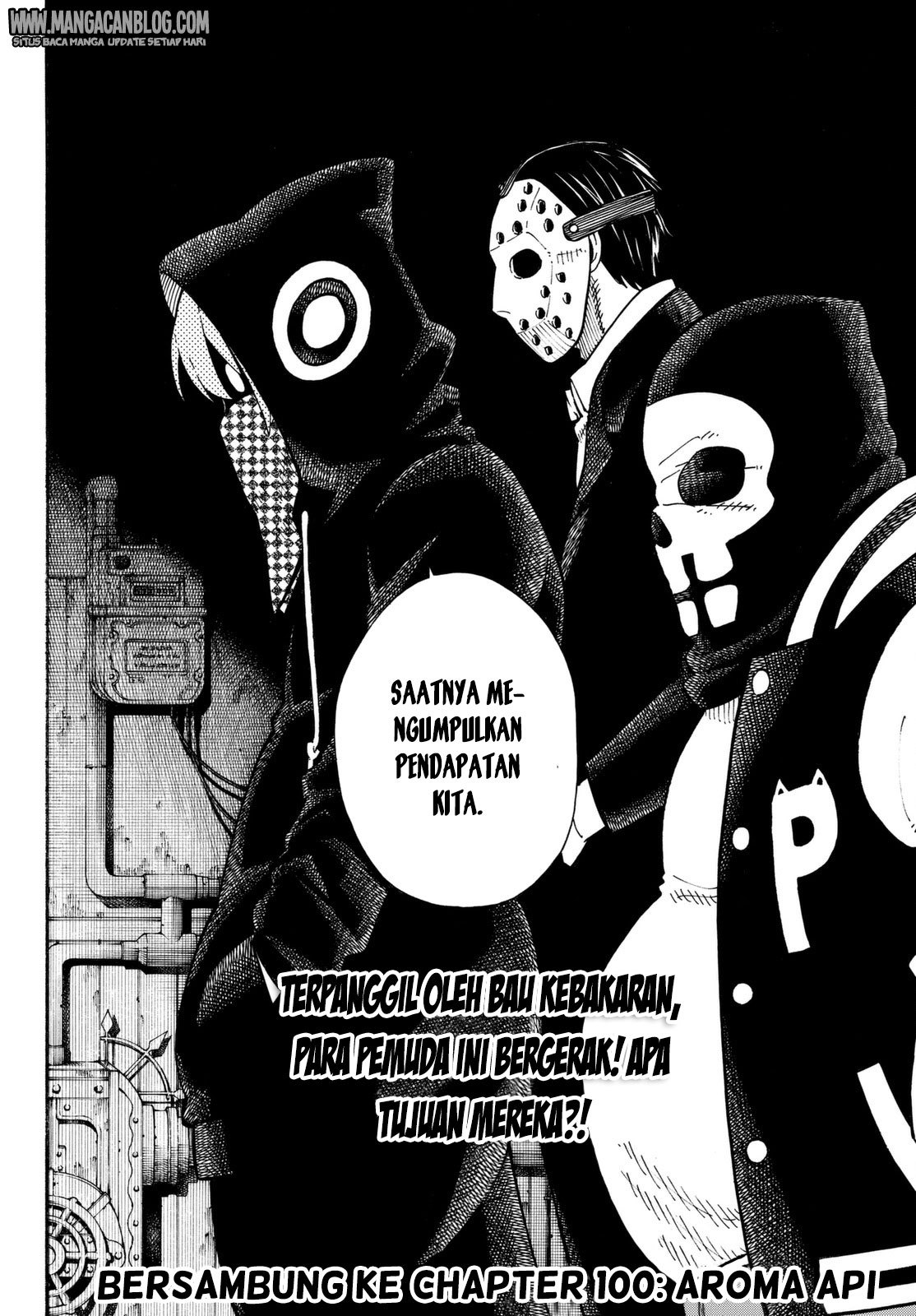 Fire Brigade of Flames Chapter 99 - halaman 20