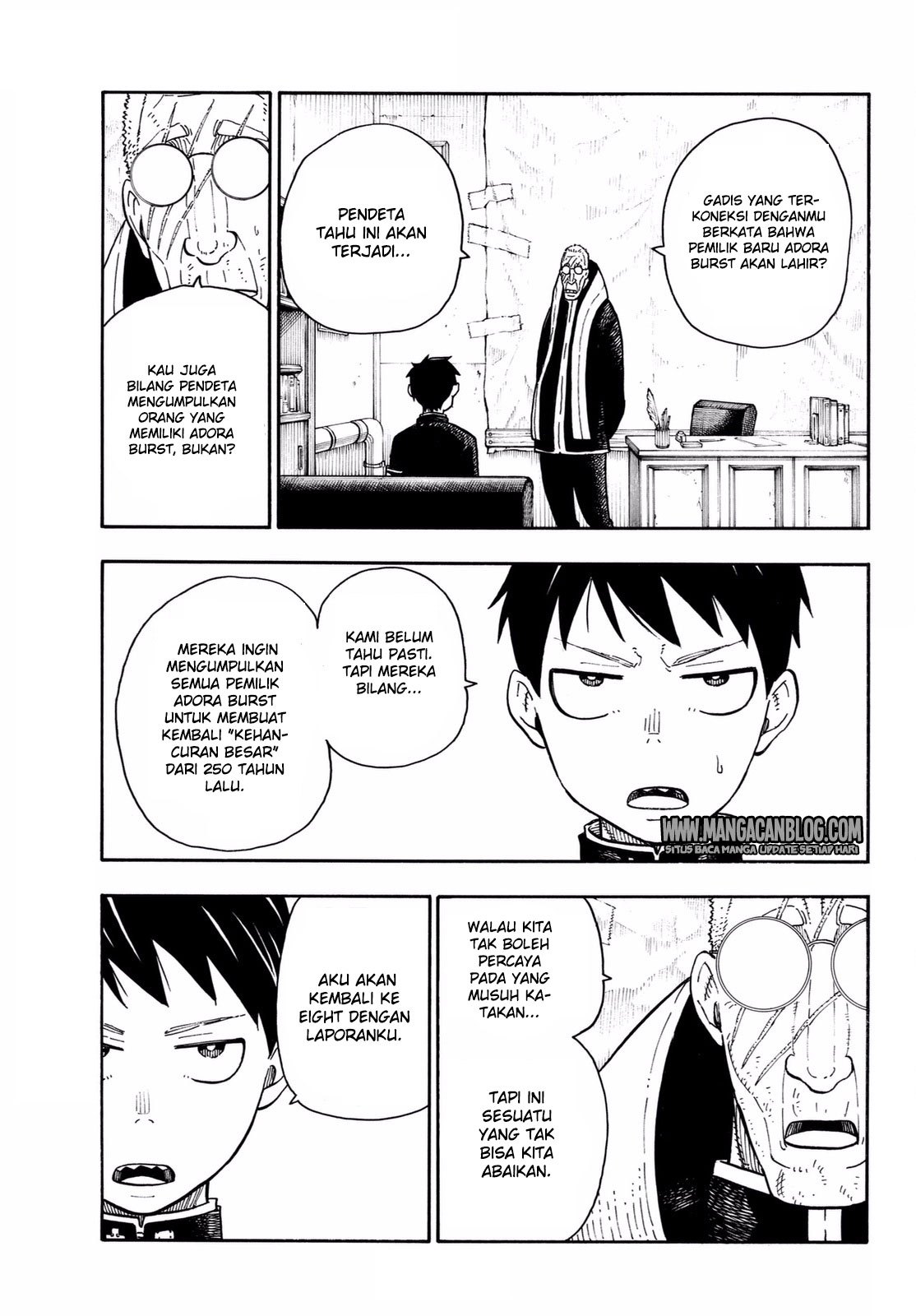 Fire Brigade of Flames Chapter 99 - halaman 3