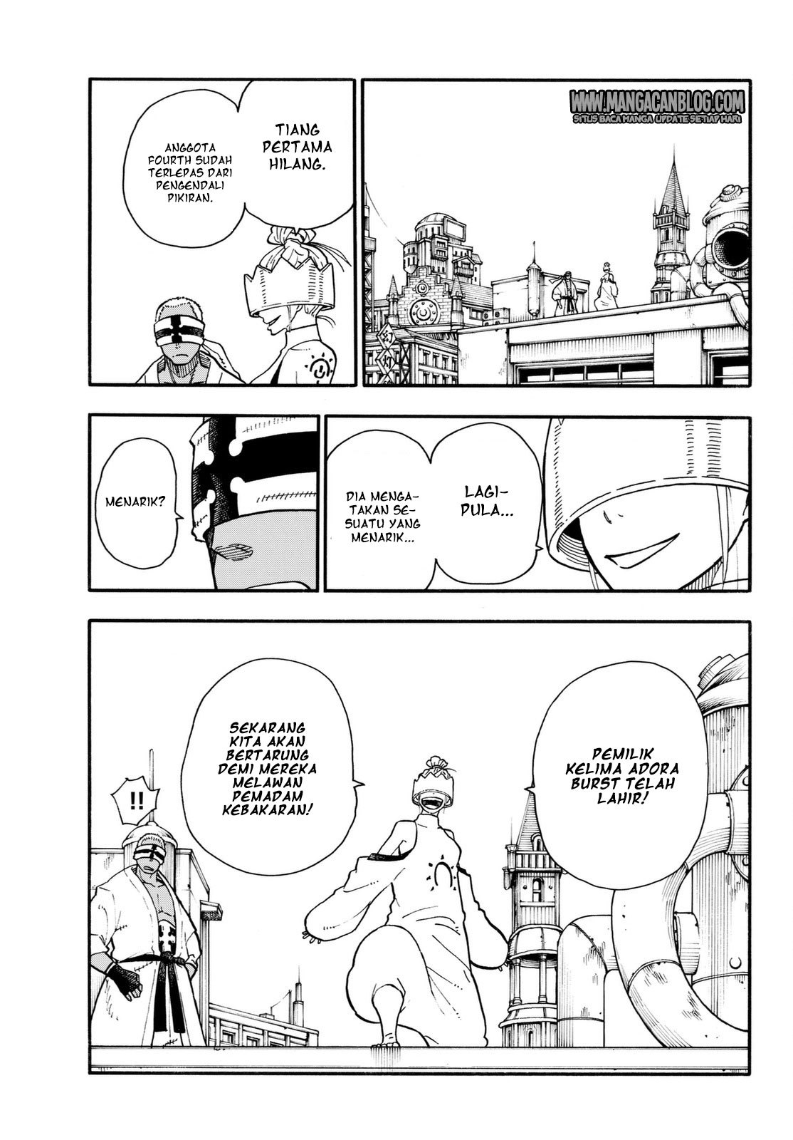 Fire Brigade of Flames Chapter 99 - halaman 5