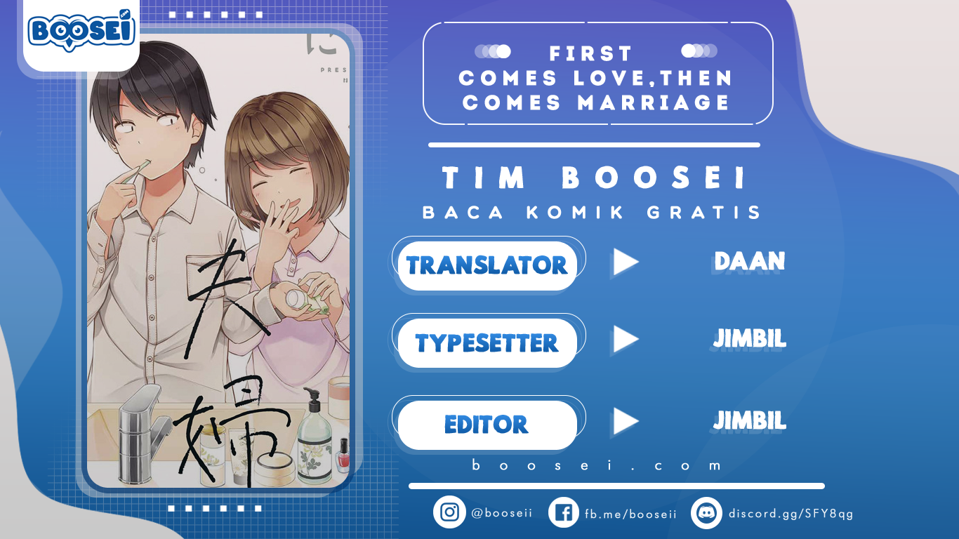 First Comes Love, Then Comes Marriage Chapter 0 - halaman 1