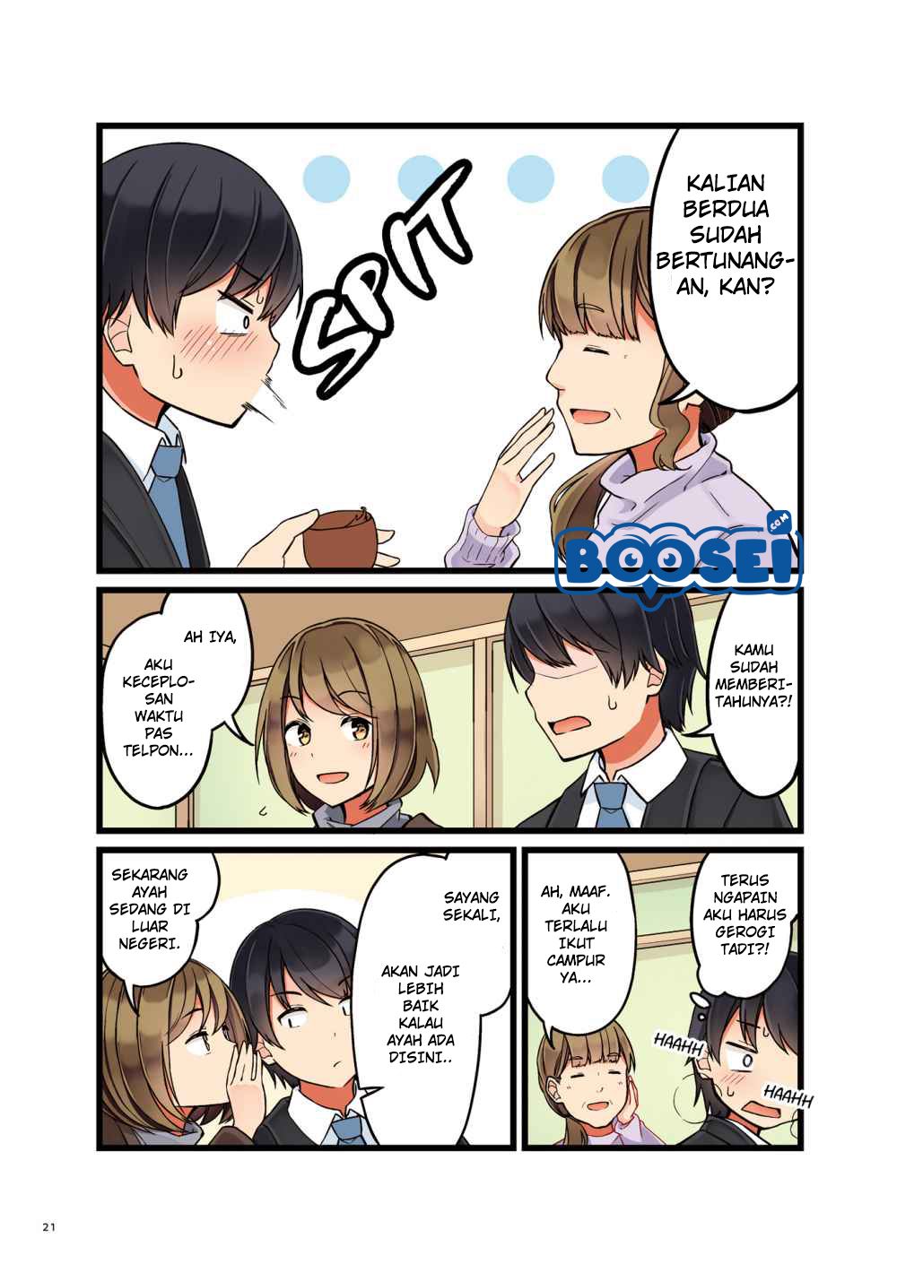 First Comes Love, Then Comes Marriage Chapter 0 - halaman 18