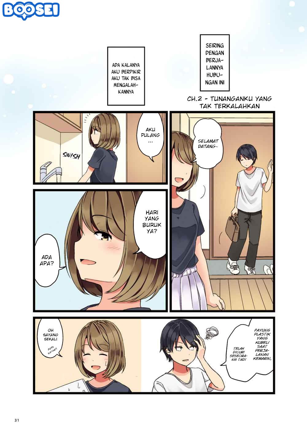 First Comes Love, Then Comes Marriage Chapter 2 - halaman 2